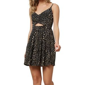 O’Neill Cut-Out Floral Mini Dress